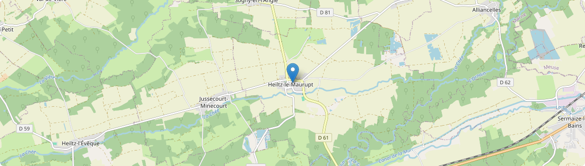 Heiltz-le-Maurupt - Carte