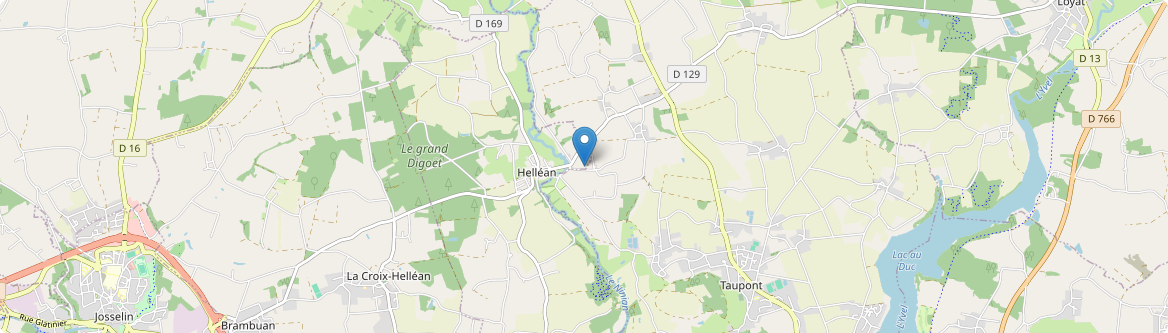 Helléan - Carte