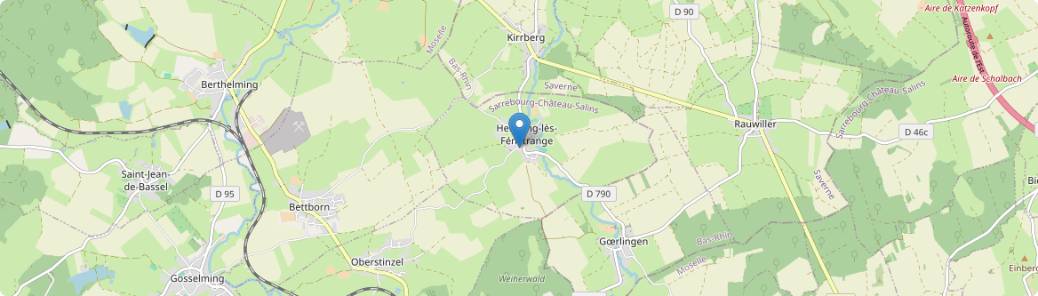 Hellering-lès-Fénétrange - Carte