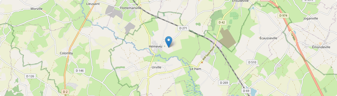 Hémevez - Carte
