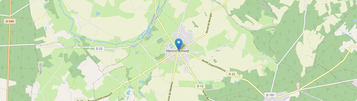 Henrichemont - Carte
