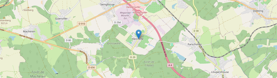 Henriville - Carte