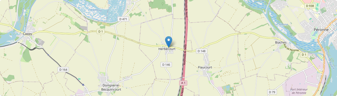 Herbécourt - Carte