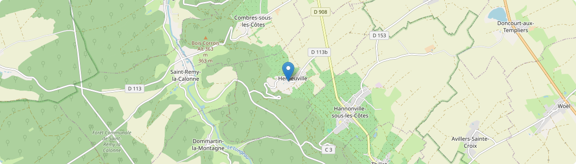 Herbeuville - Carte