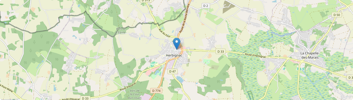 Herbignac - Carte
