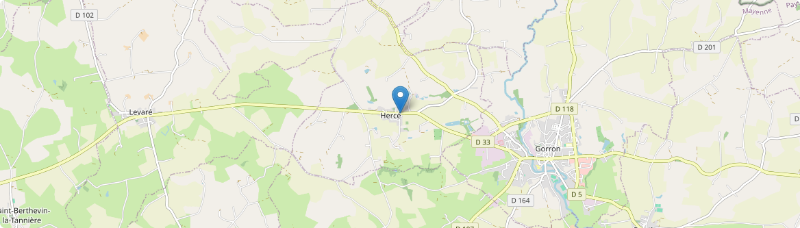 Hercé - Carte