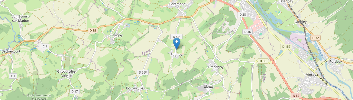 Hergugney - Carte