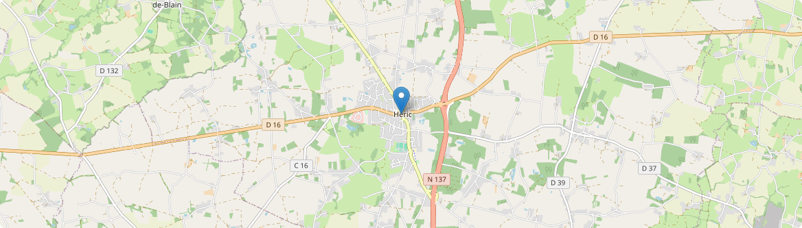 Héric - Carte