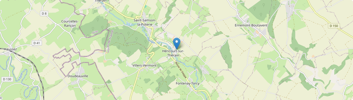 Héricourt-sur-Thérain - Carte