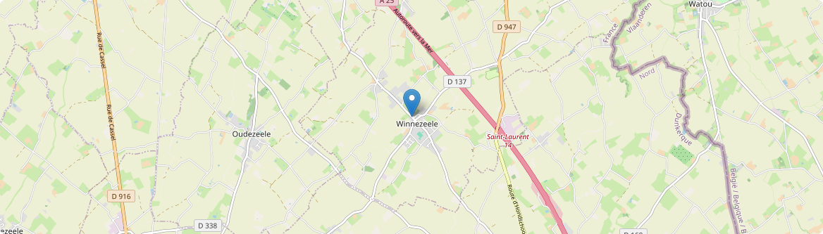 Herzeele - Carte