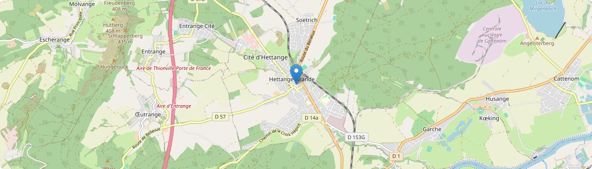 Hettange-Grande - Carte