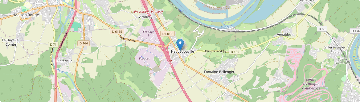 Heudebouville - Carte