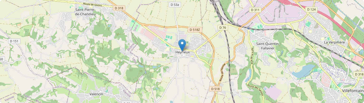 Heyrieux - Carte