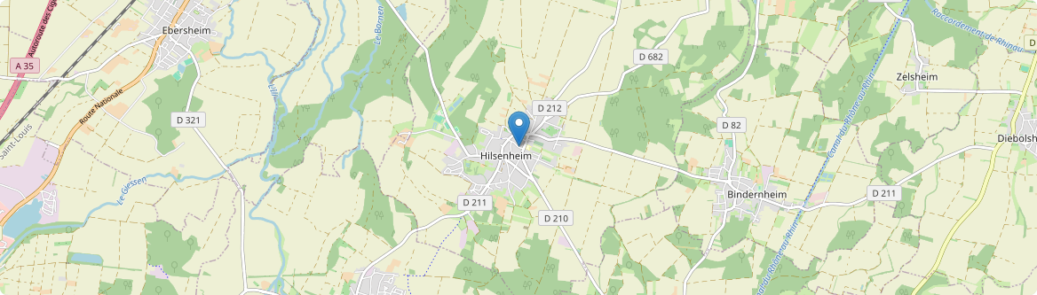 Hilsenheim - Carte