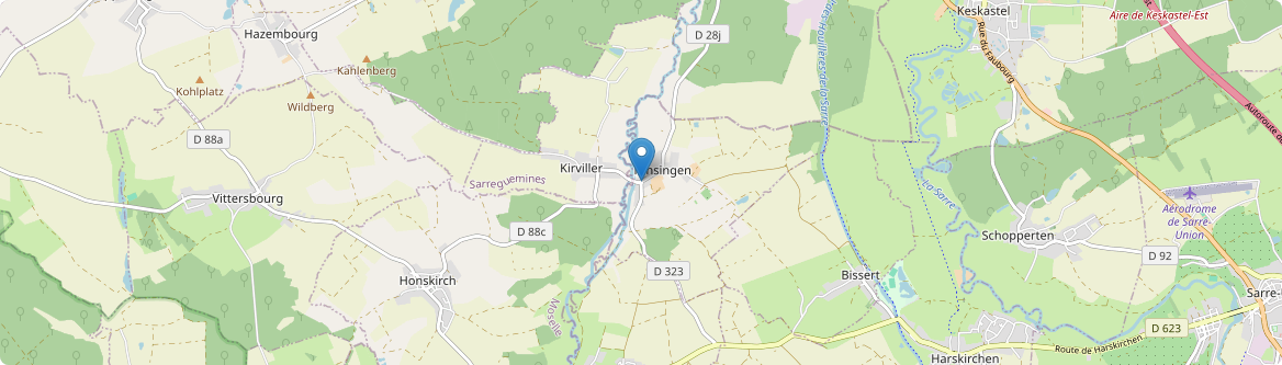 Hinsingen - Carte