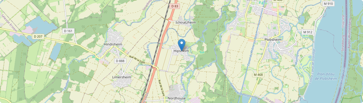 Hipsheim - Carte