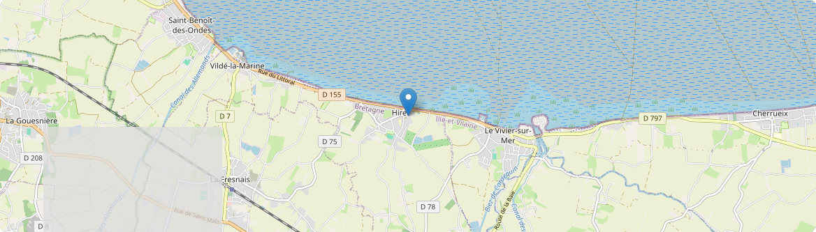 Hirel - Carte