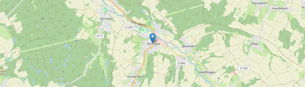 Hirsingue - Carte