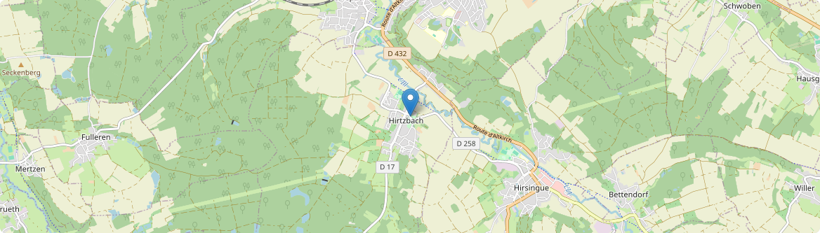 Hirtzbach - Carte