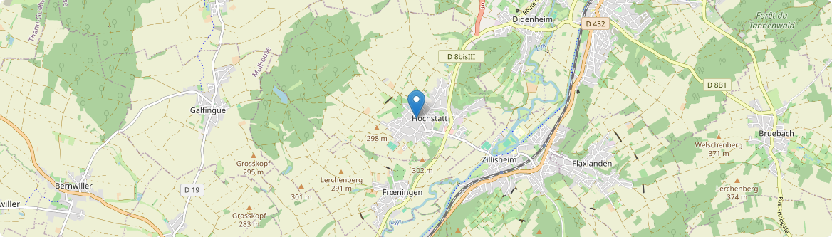 Hochstatt - Carte