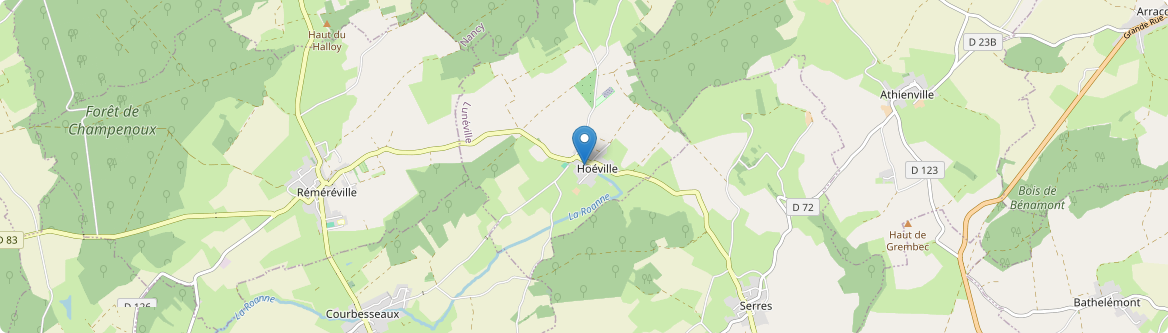 Hoéville - Carte