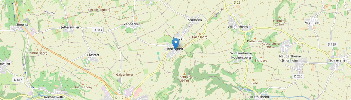 Hohengœft - Carte