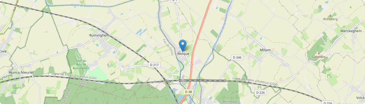 Holque - Carte