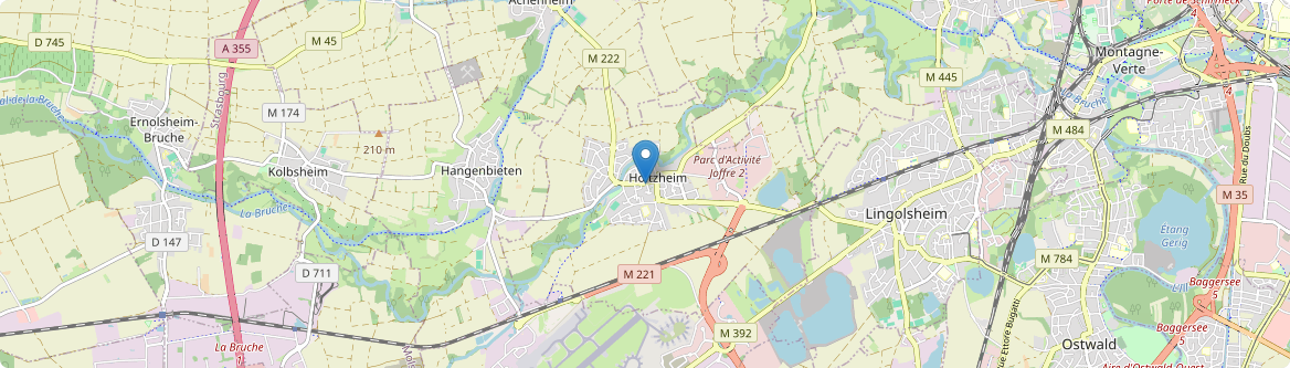 Holtzheim - Carte