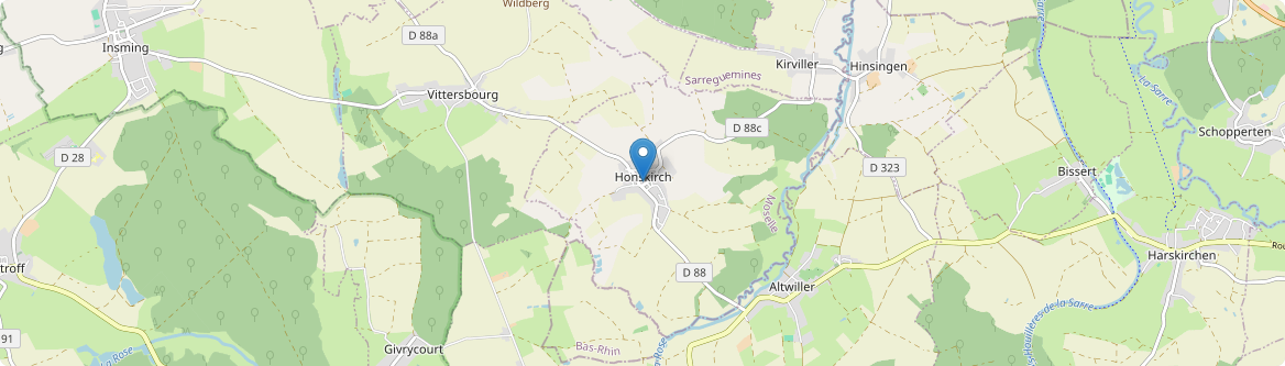 Honskirch - Carte