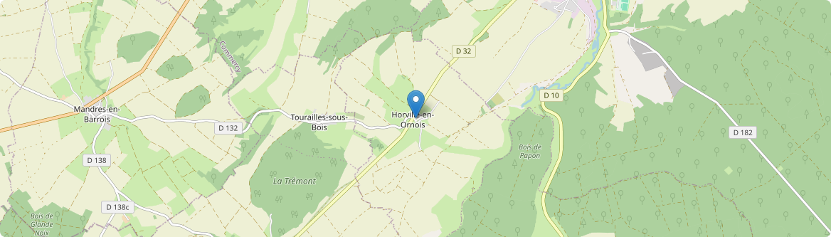 Horville-en-Ornois - Carte