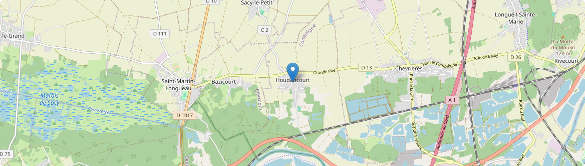 Houdancourt - Carte
