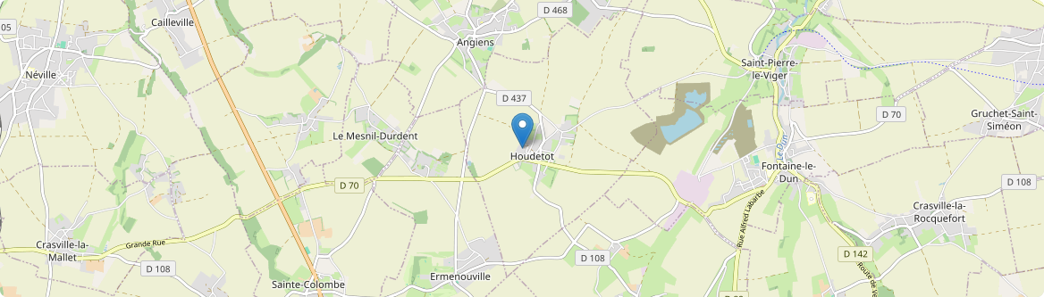 Houdetot - Carte