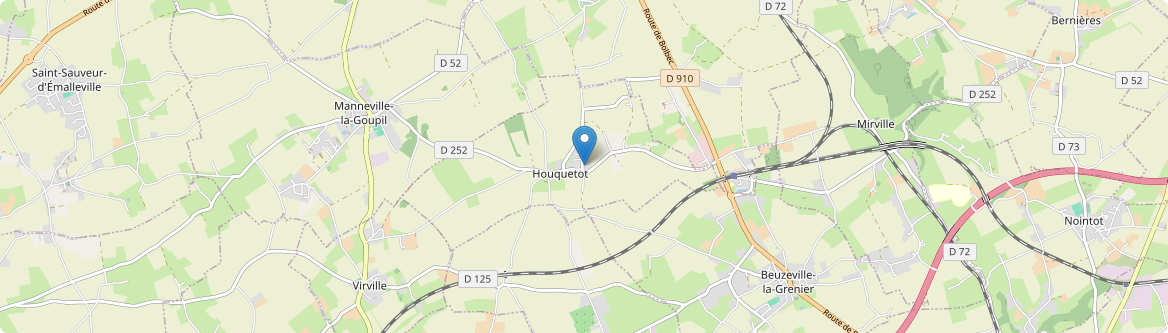 Houquetot - Carte