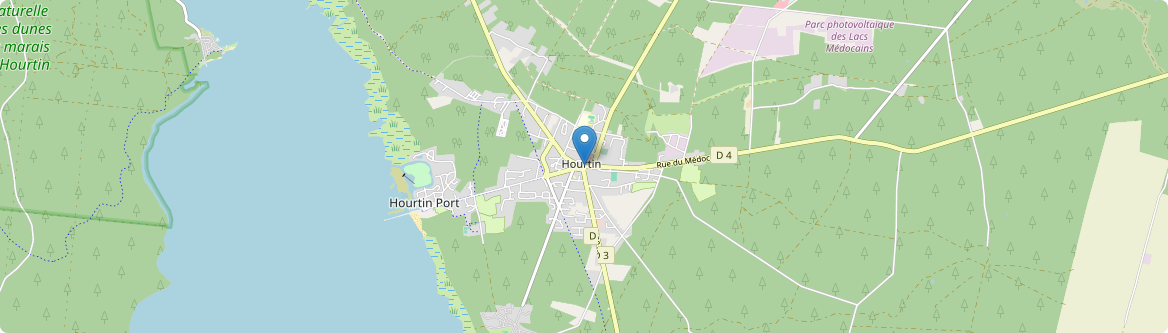 Hourtin - Carte