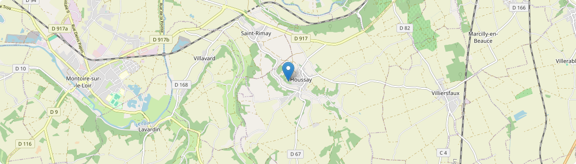 Houssay - Carte