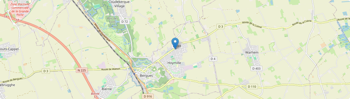 Hoymille - Carte