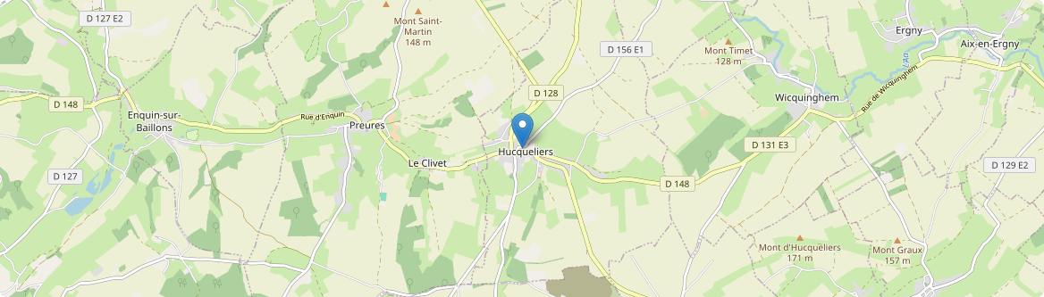 Hucqueliers - Carte