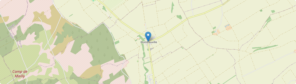 Humbauville - Carte