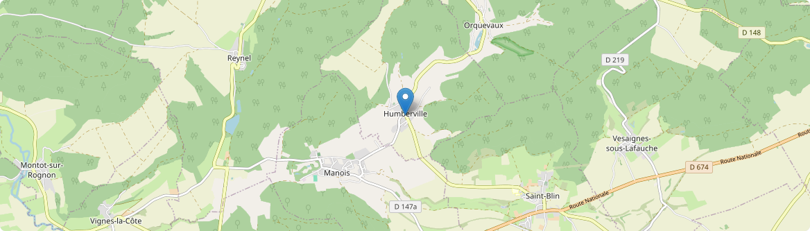 Humberville - Carte