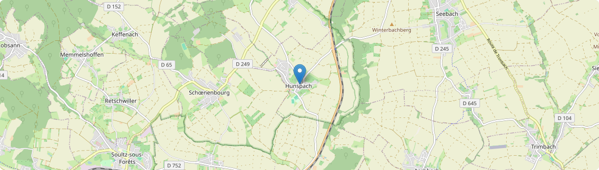 Hunspach - Carte