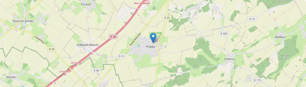 Huppy - Carte