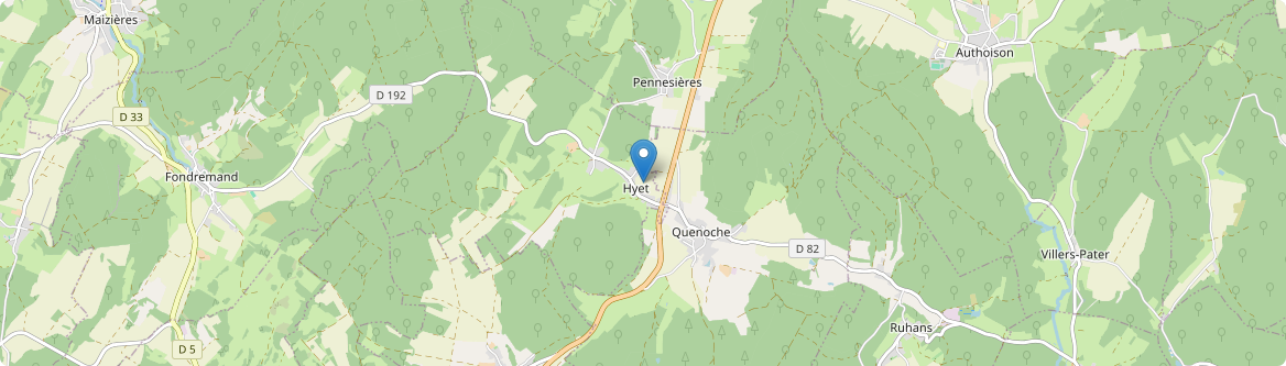 Hyet - Carte