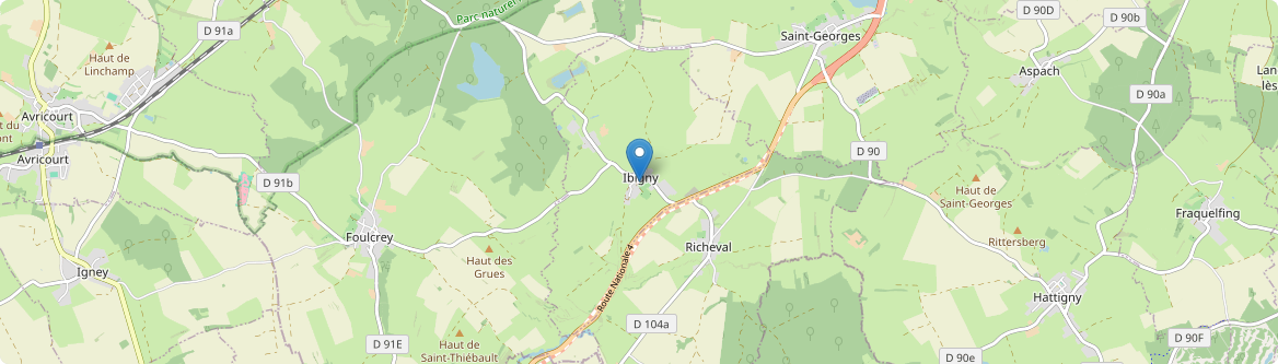 Ibigny - Carte