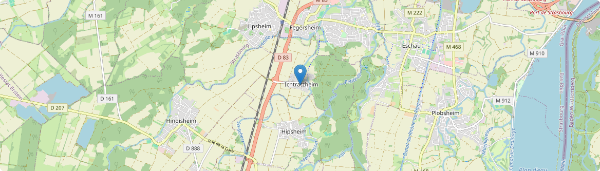 Ichtratzheim - Carte