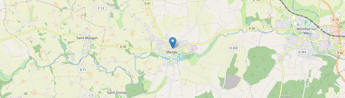 Iffendic - Carte