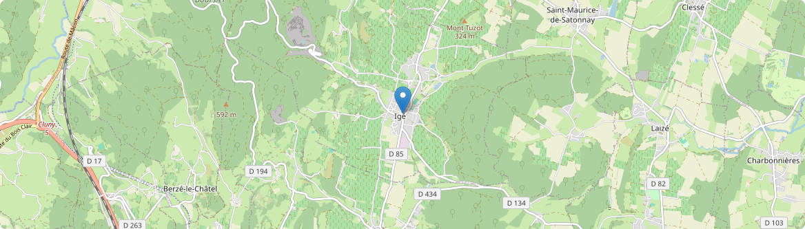 Igé - Carte