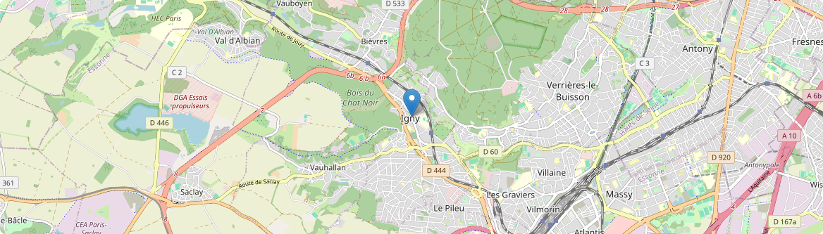Igny - Carte