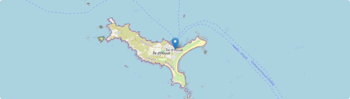 Île-d'Houat - Carte