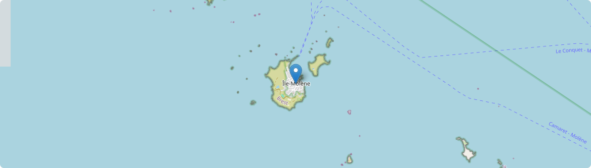 Île-Molène - Carte