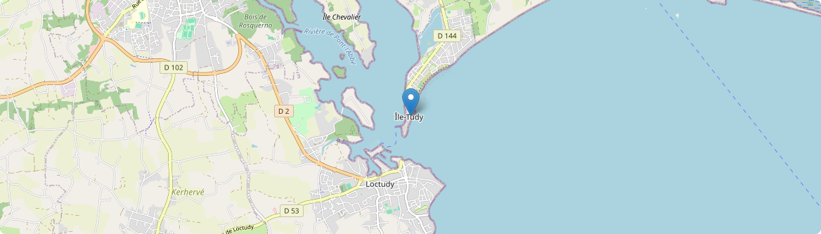 Île-Tudy - Carte